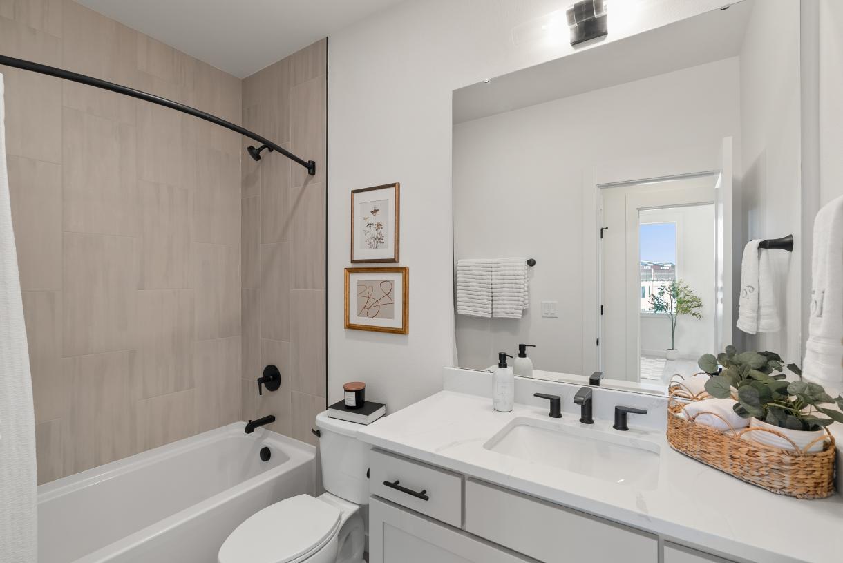 Secondary bathroom