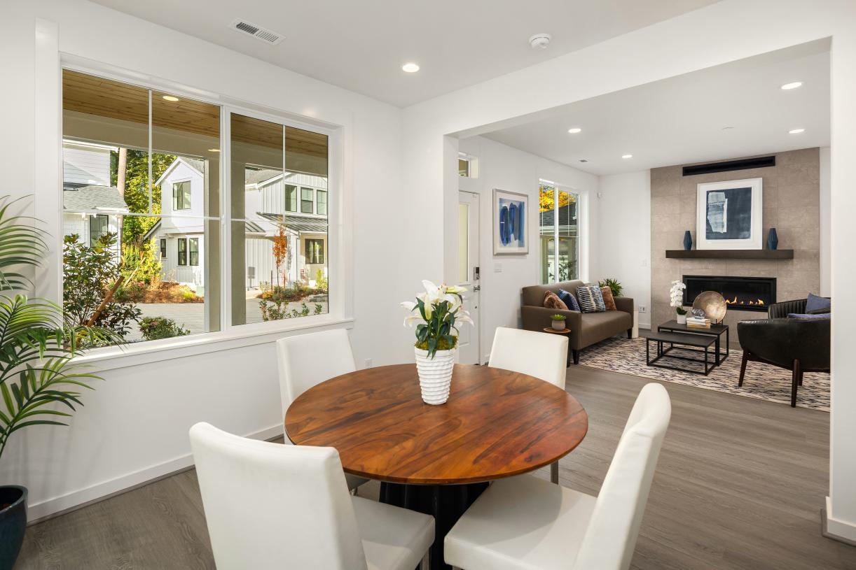 Casual dining area