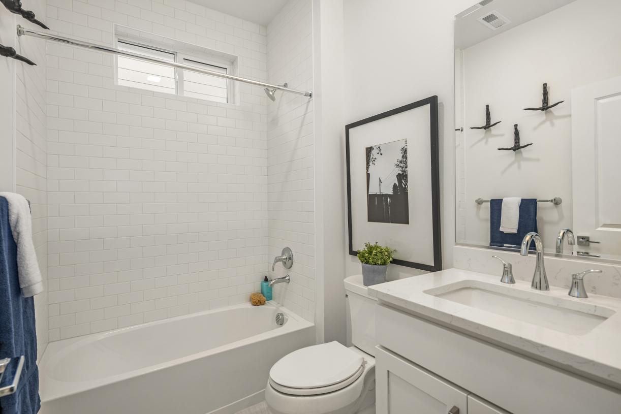 Secondary bathroom