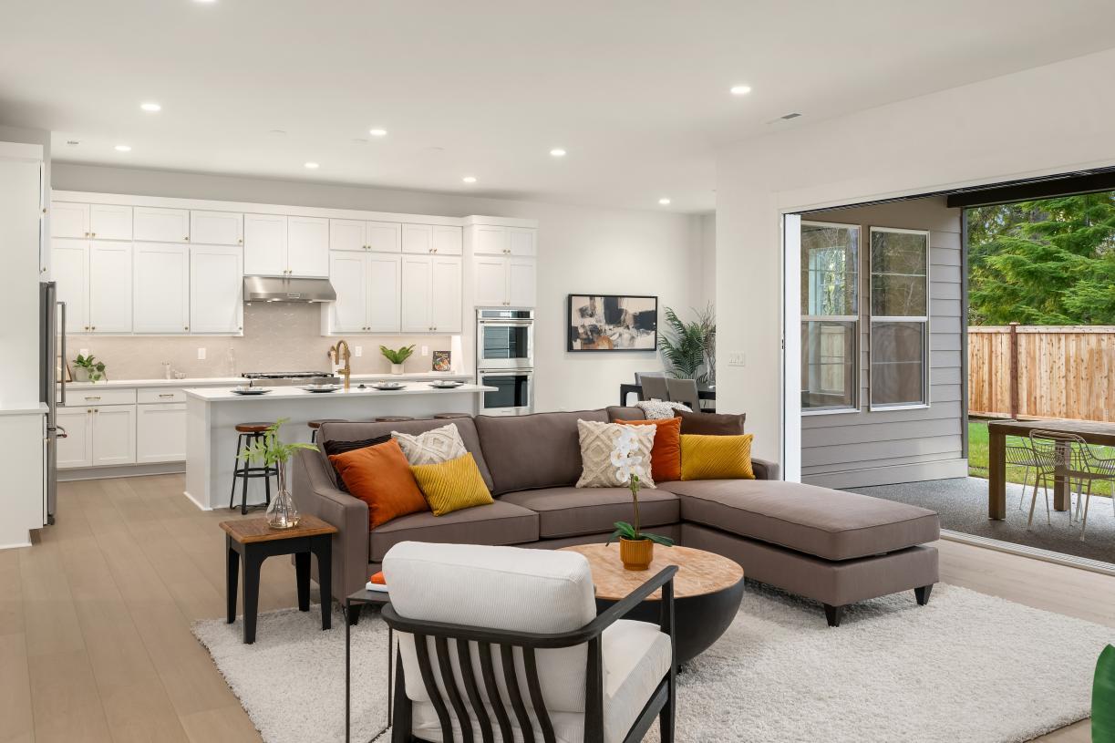 Open floor plan
