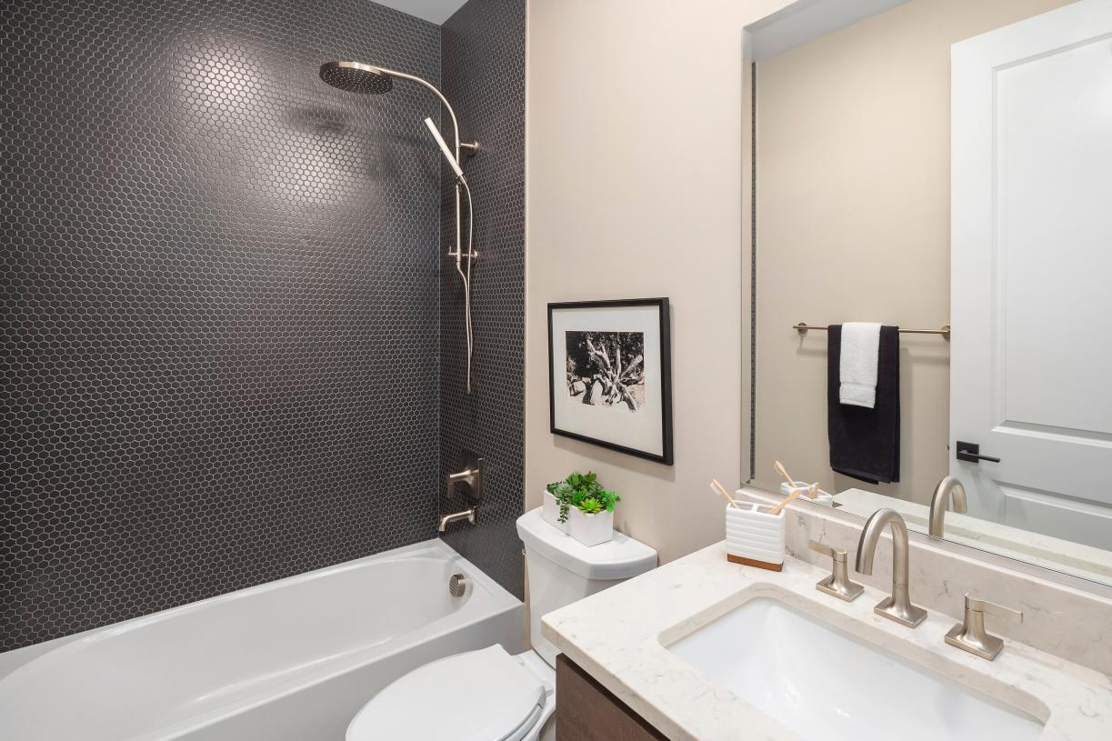 Secondary bathroom