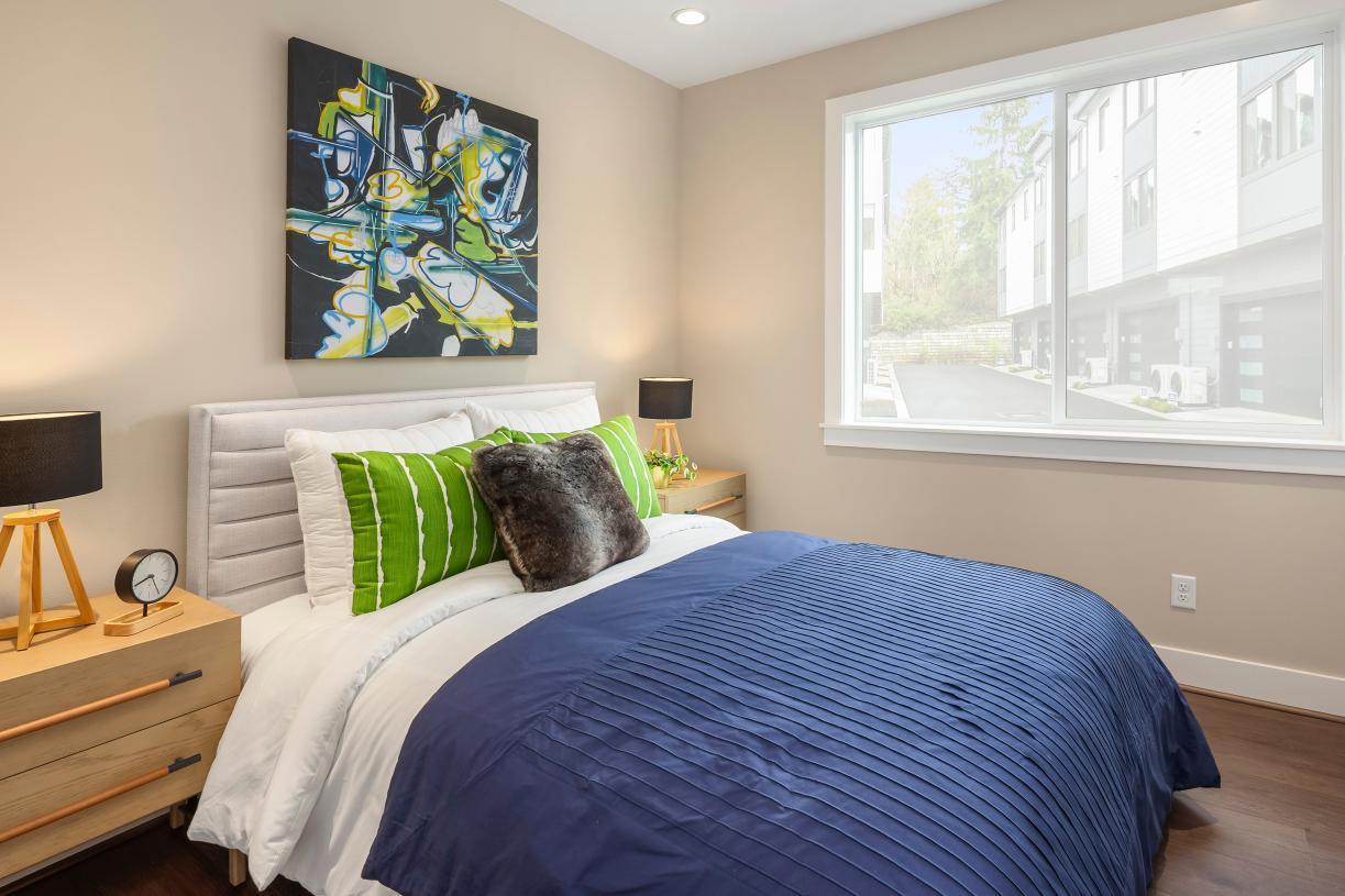Secondary bedroom on the first floor
