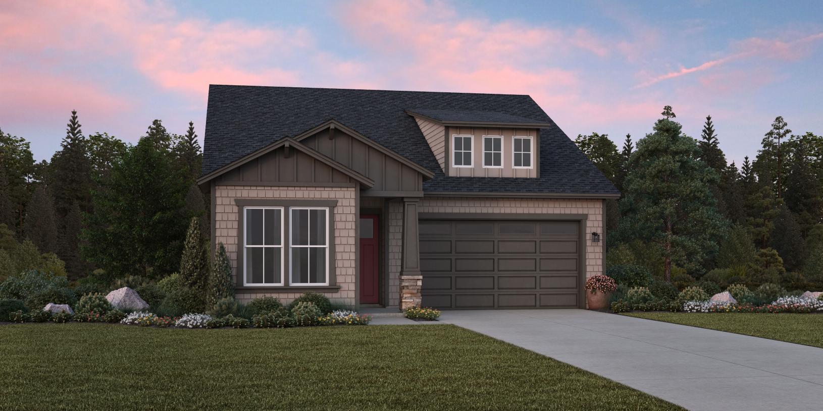 Sirius Craftsman - Regency at Ten Trails - Nova Collection: Black Diamond, Washington - Toll Brothers