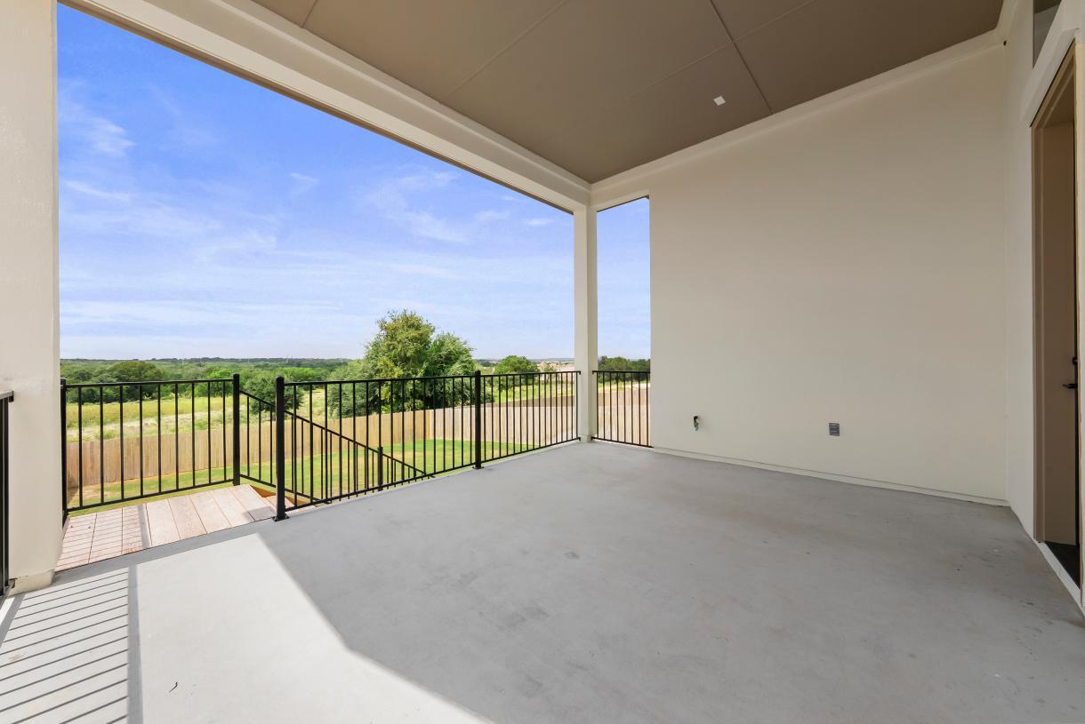 Covered patio