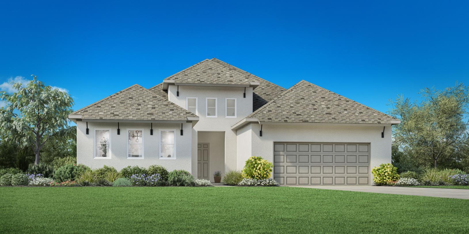 Twin Falls - Regency at Santa Rita Ranch - Meadow Collection: Liberty Hill, Texas - Toll Brothers