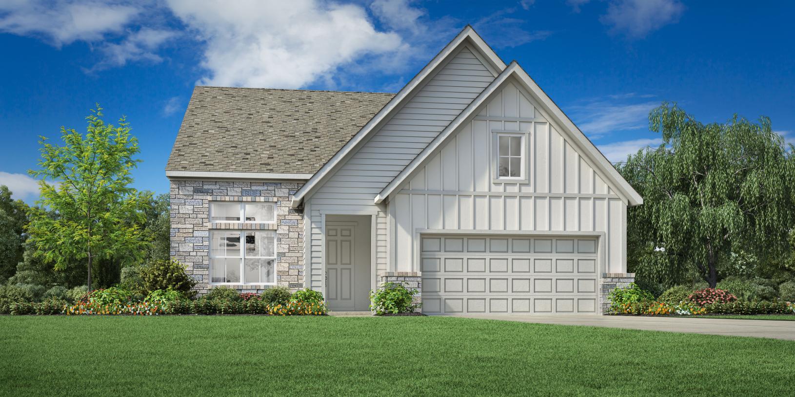 Benbrook - Regency at Santa Rita Ranch - Garden Collection: Liberty Hill, Texas - Toll Brothers