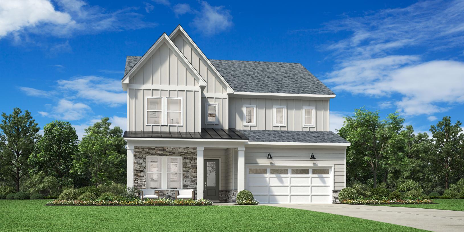 Wilburn - Overbrook Estates - Elmspring Collection: Huntersville, North Carolina - Toll Brothers