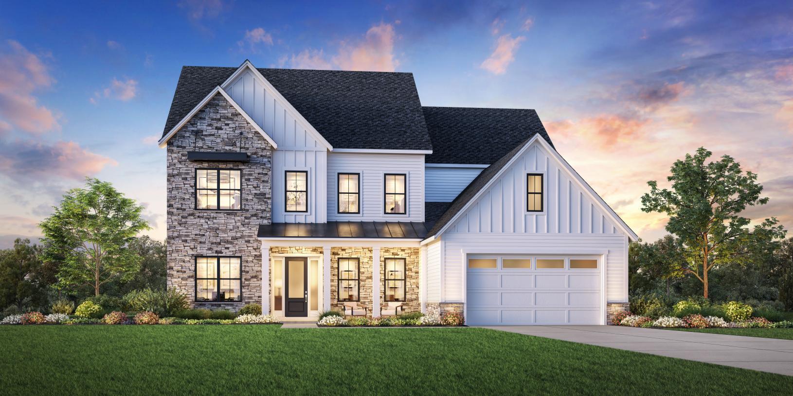 Ashdale - Overbrook Estates - Ashleaf Collection: Huntersville, North Carolina - Toll Brothers