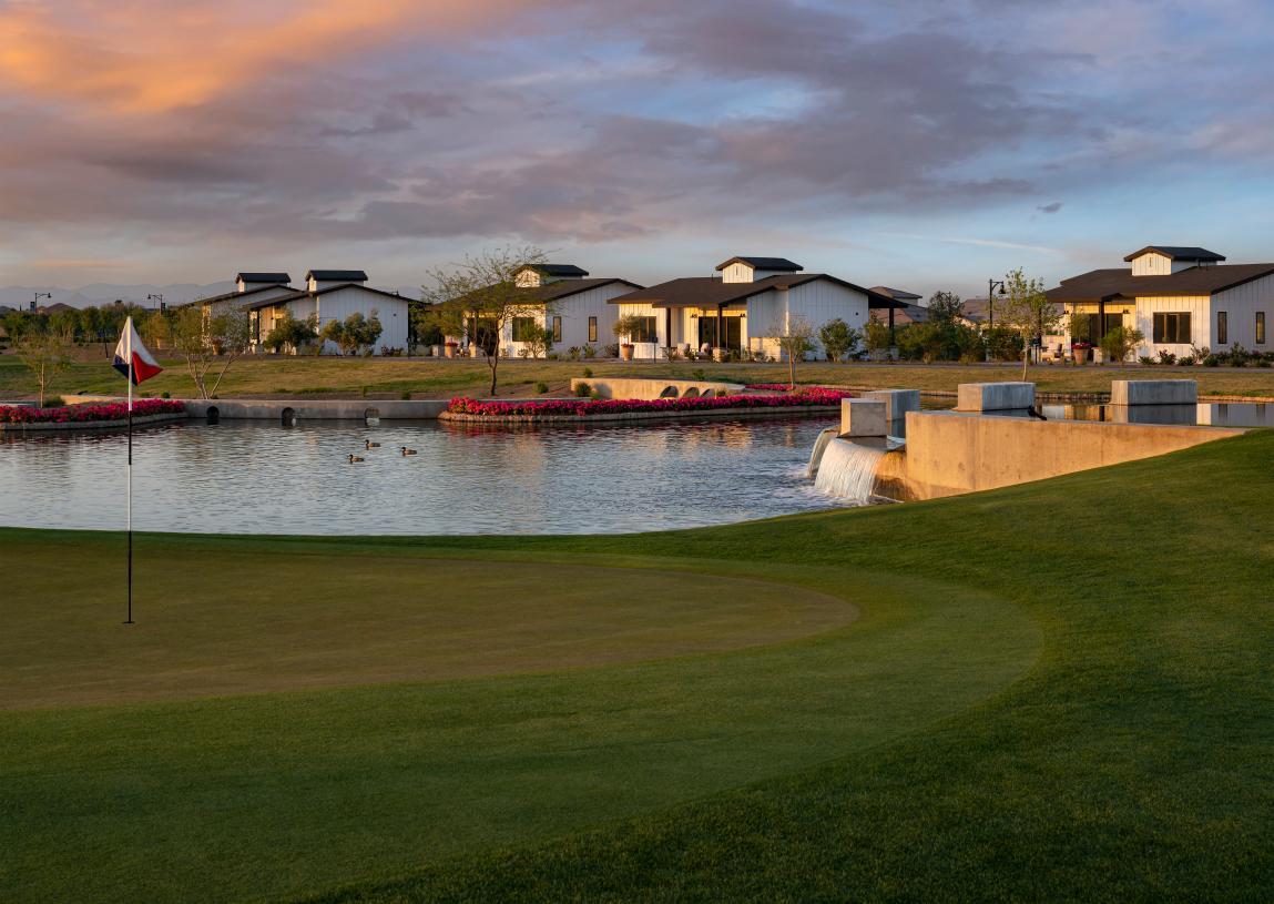 Peaceful golf course setting with incredible views