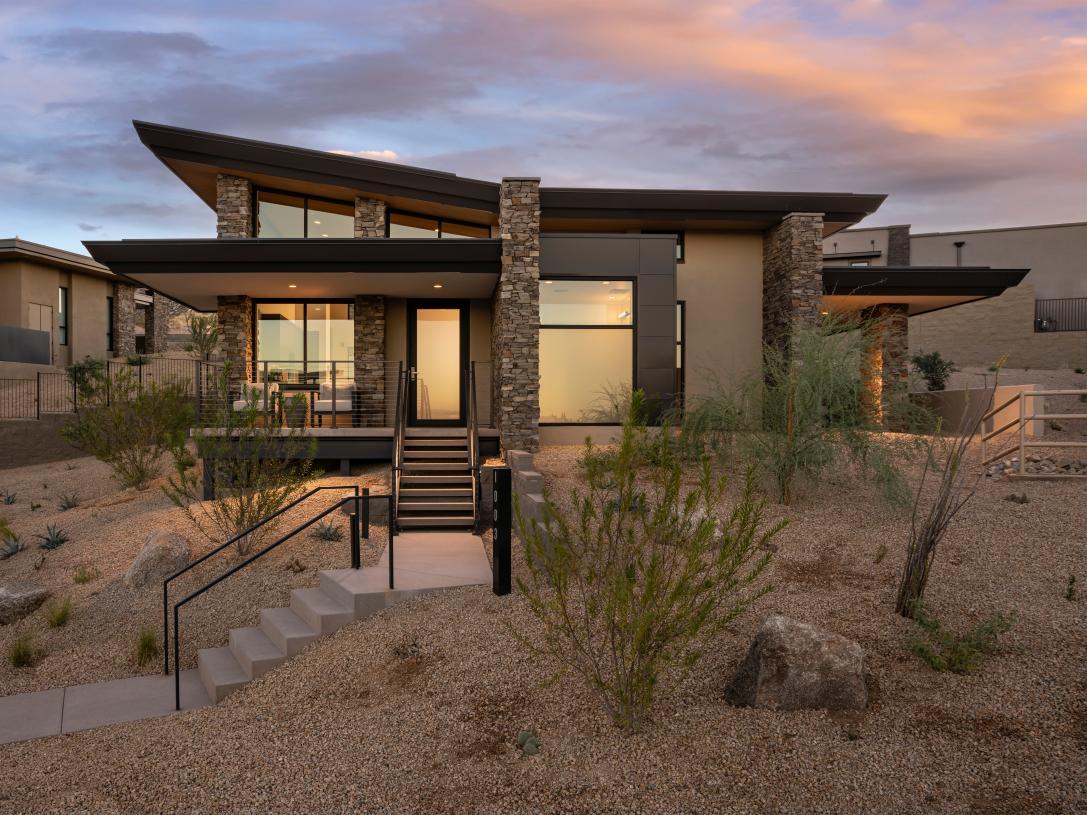 Shale Desert Contemporary - Sereno Canyon - Cottages Collection: Scottsdale, Arizona - Toll Brothers