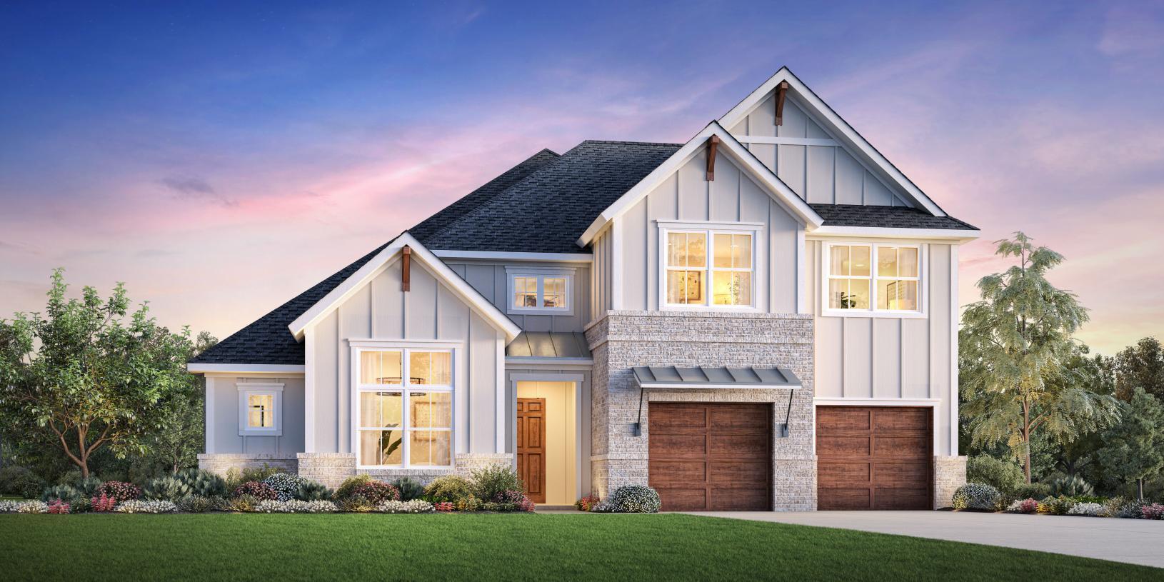 Pampa Farmhouse - Light Farms - Select Collection: Prosper, Texas - Toll Brothers