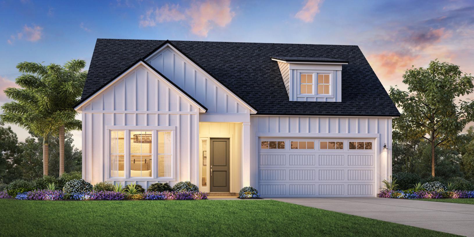 Pompano - Retreat at Town Center - Reef Collection: Palm Coast, Florida - Toll Brothers