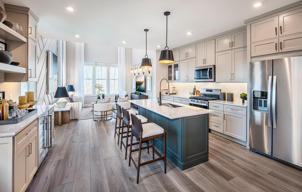 Townes at Main Street por Toll Brothers en Middlesex County New Jersey