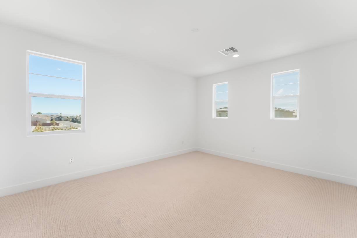 Generous secondary bedrooms