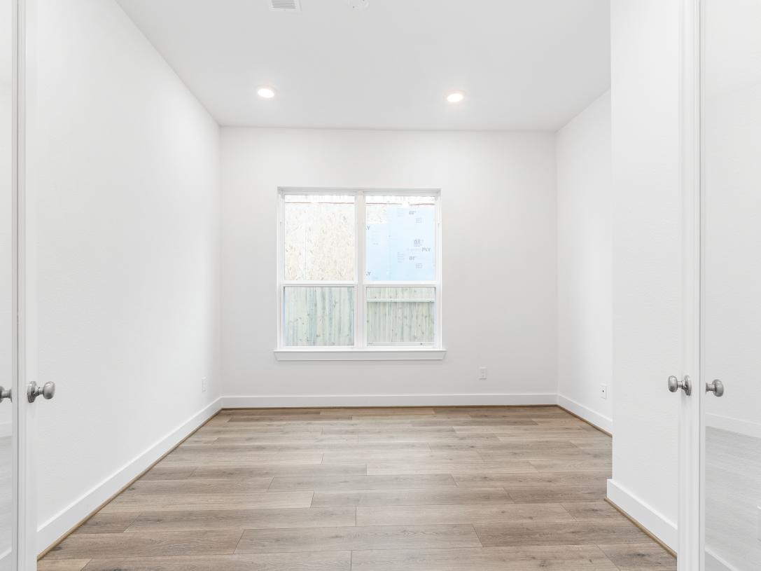Office with privacy doors