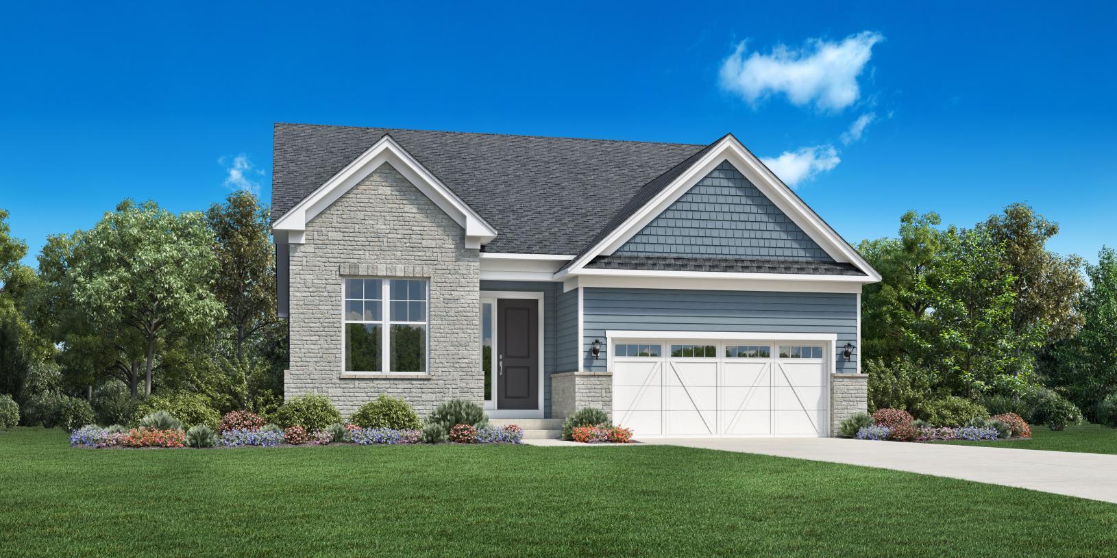 Brantwood with Loft - Geddes Vista - Preserve Collection: Ann Arbor, Michigan - Toll Brothers