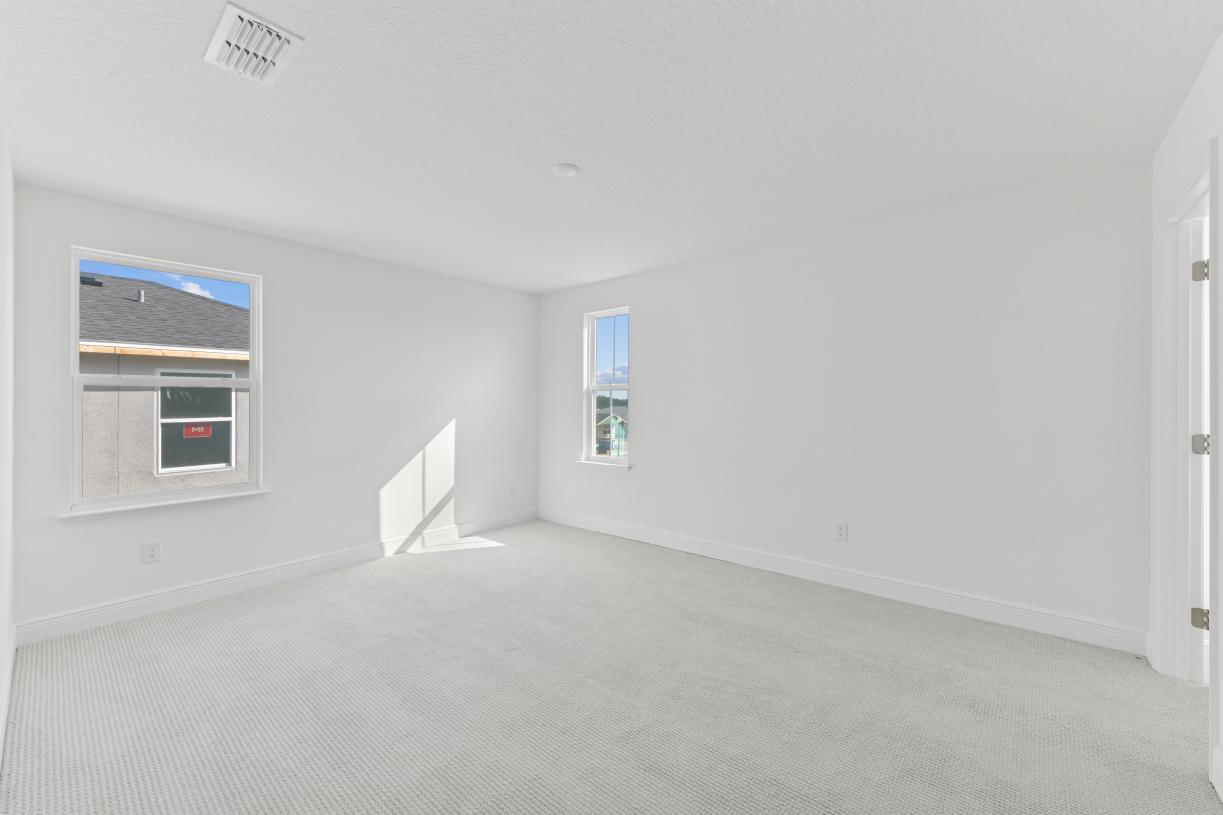 Secondary bedroom flexible for work, rest, or play