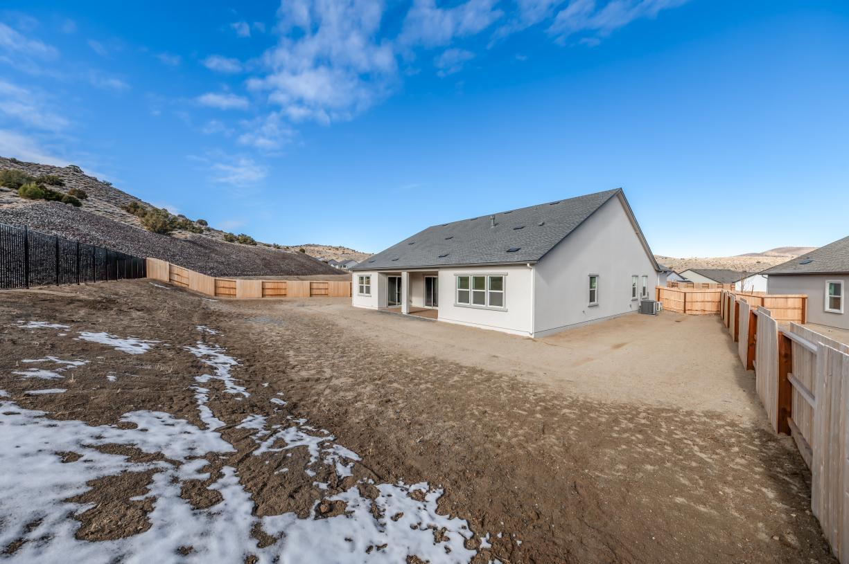 Large backyard with endless possibilities