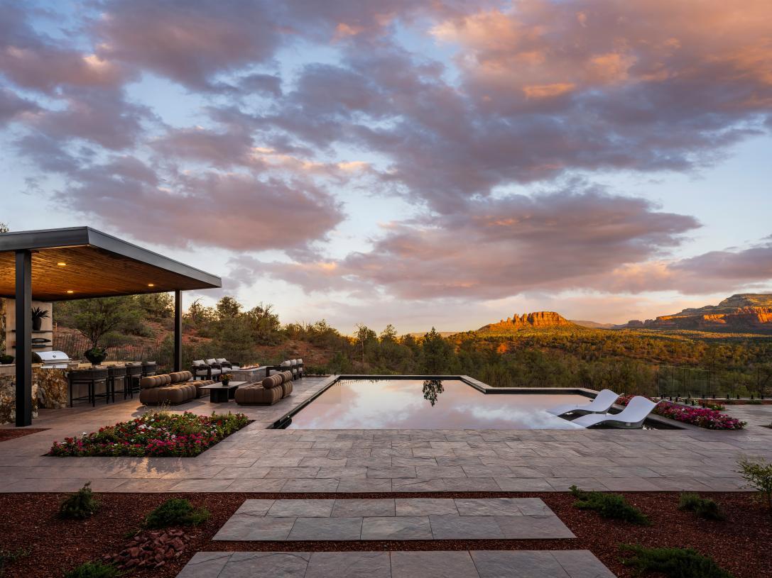 Serene, spacious backyard pool