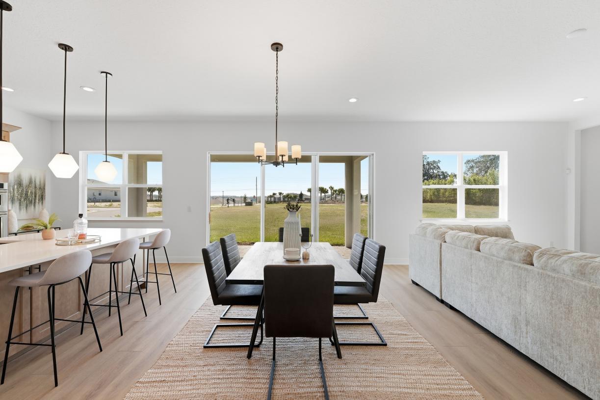 Light-filled living room