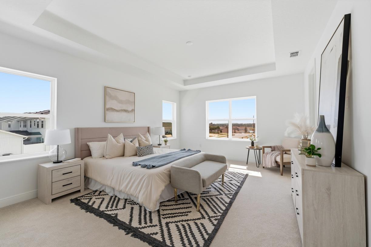 A peaceful primary suite