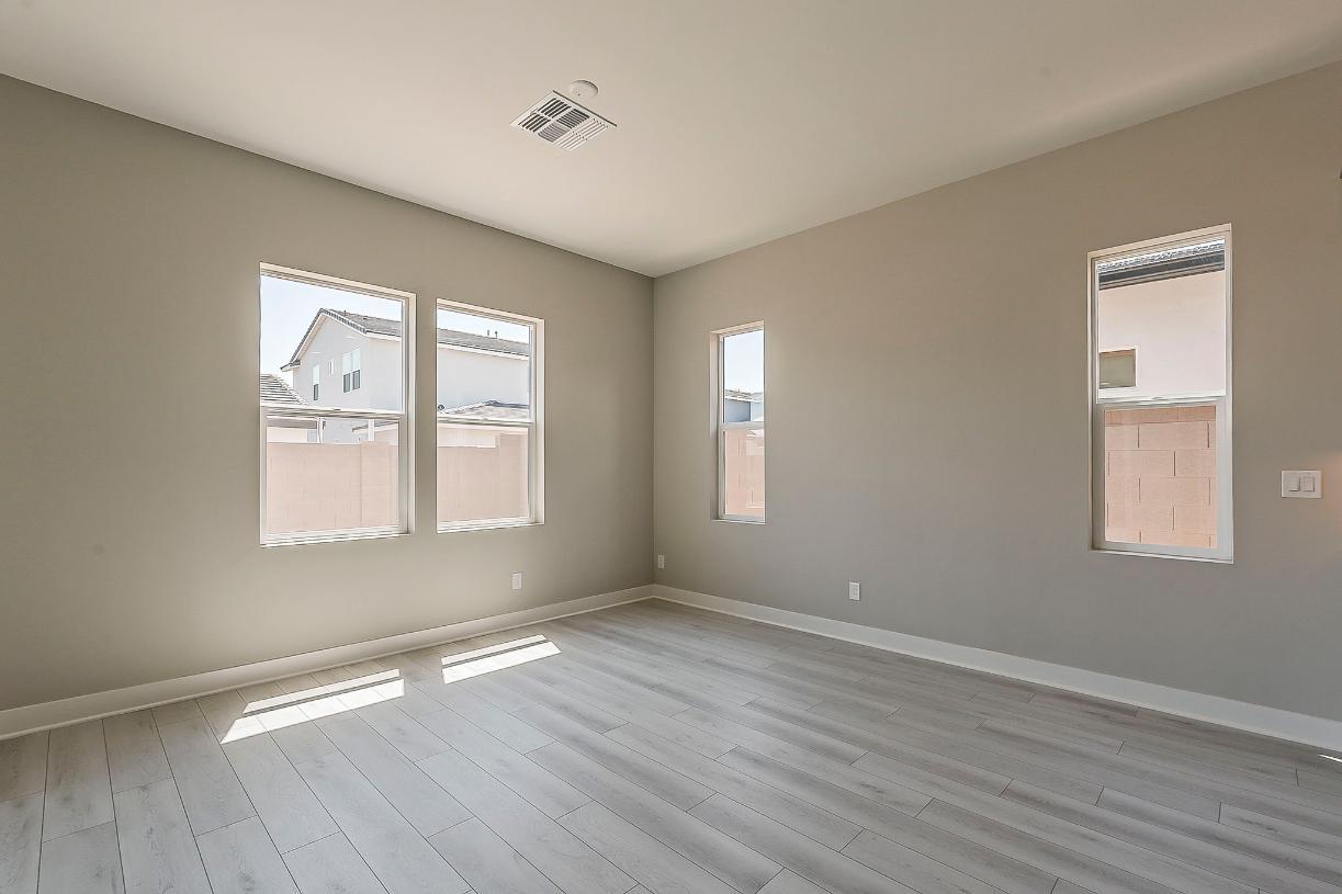 Casual dining area with ample natural lighting