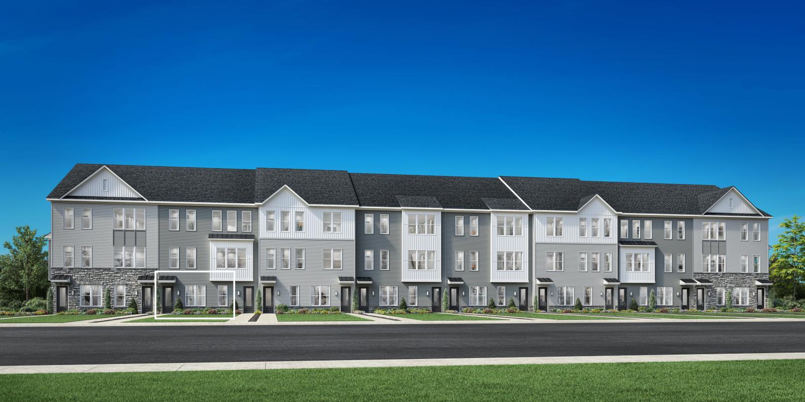 Marus - Townes at Main Street: North Brunswick, New Jersey - Toll Brothers