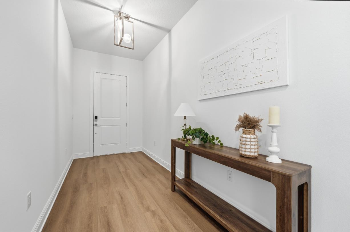 A bright, welcoming entry that sets the tone for the home