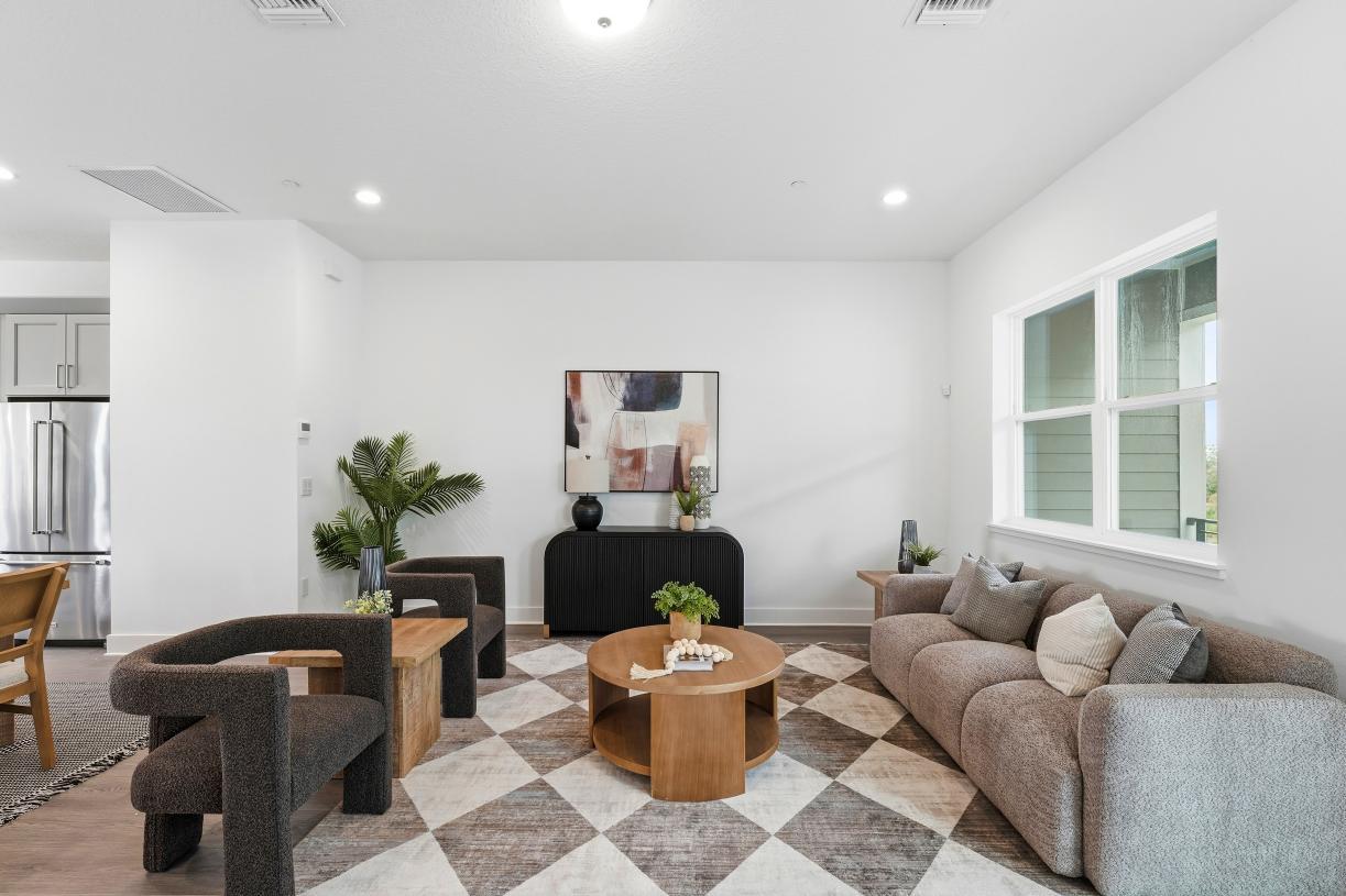 Spacious, open-concept living area with seamless flow