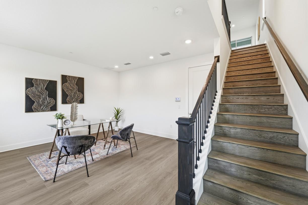 A bright, welcoming entry that sets the tone for the home