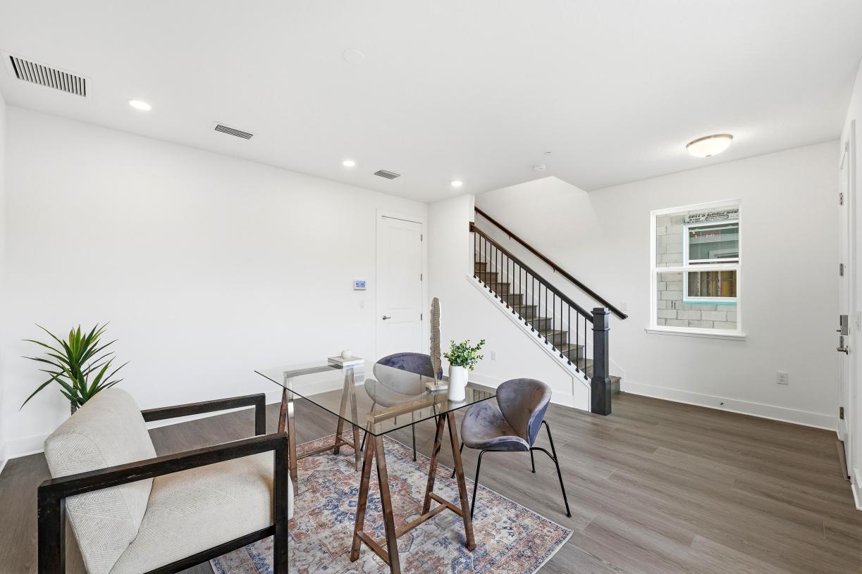 Expansive flex space offers unlimited potential, designed as the ultimate entertainment hub