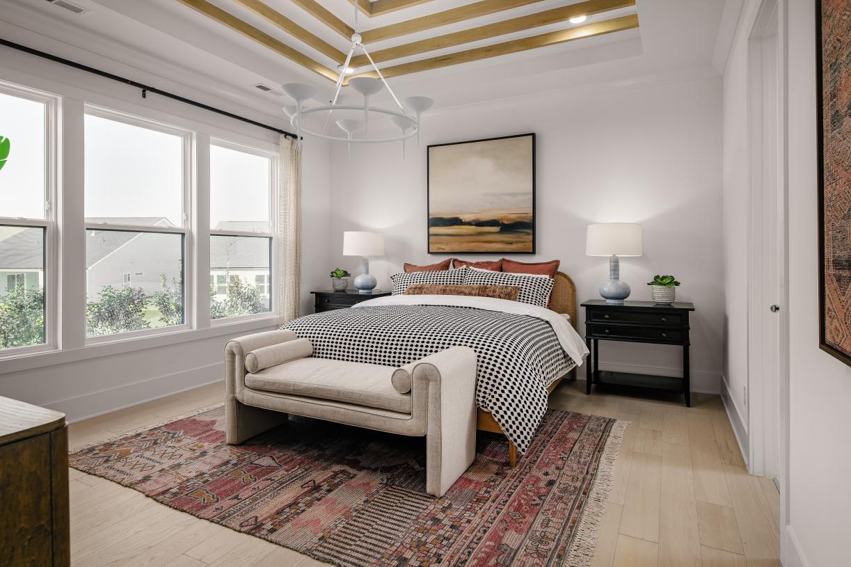 Expansive primary bedroom retreat