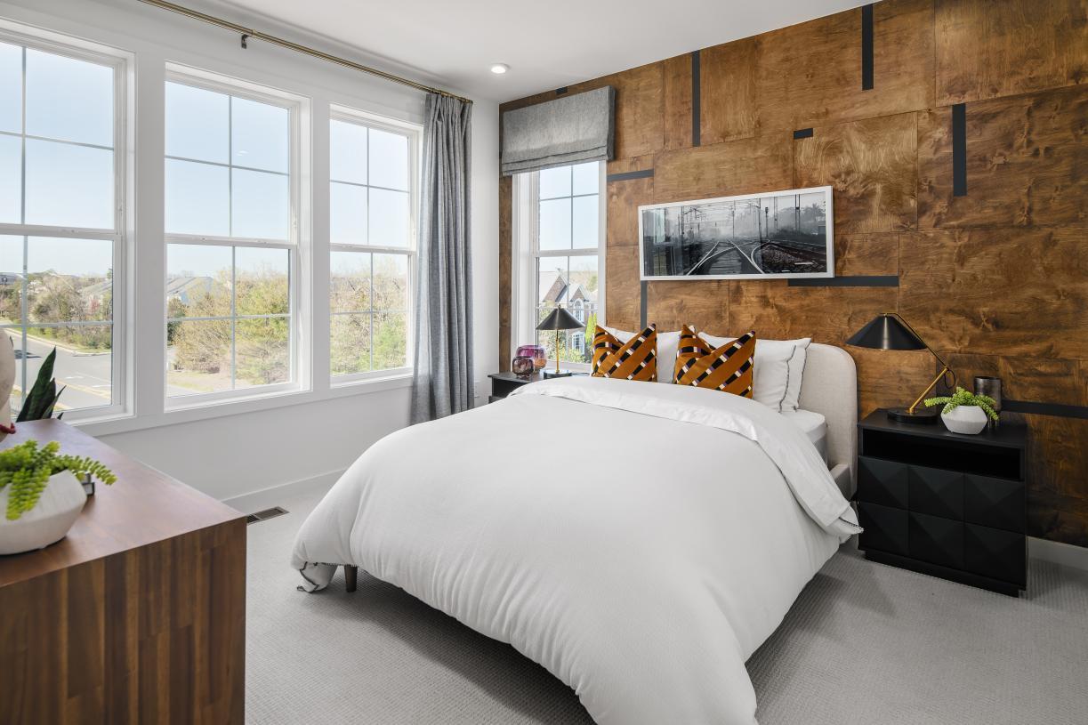 Spacious secondary bedrooms