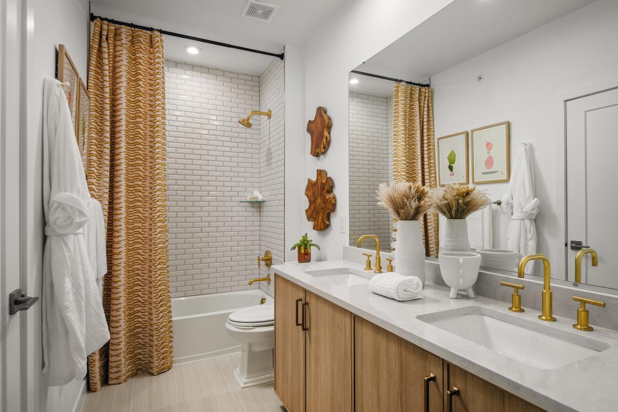 Secondary bathroom