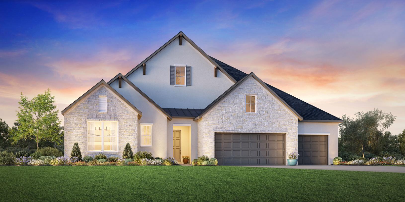 Saltfork - Regency at Sienna - Sage Collection: Missouri City, Texas - Toll Brothers