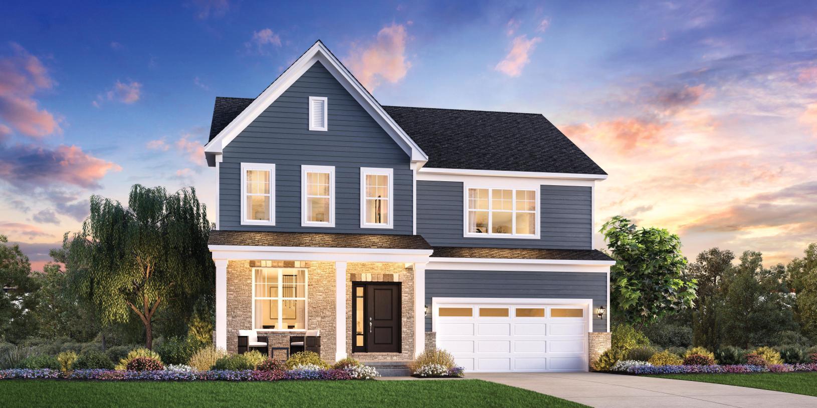 Frankfort - Geddes Vista - Preserve Collection: Ann Arbor, Michigan - Toll Brothers