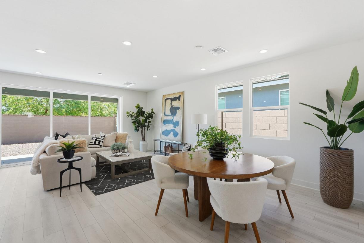 Stunning casual dining area with ample natural light