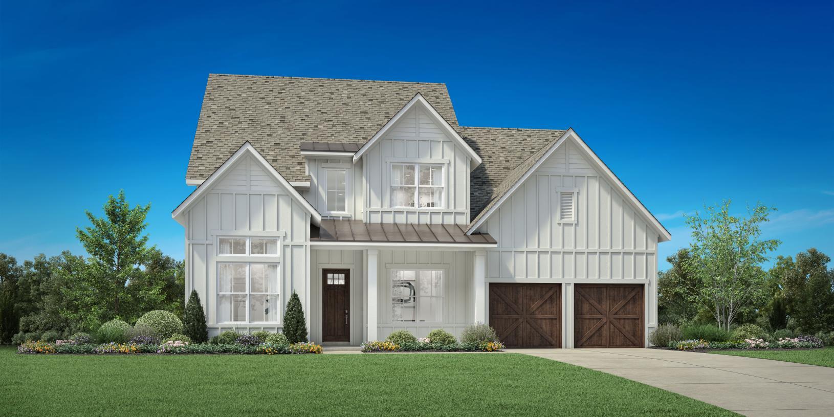 Neches Modern Farmhouse - Toll Brothers at Fields - Woodlands Collection: Frisco, Texas - Toll Brothers