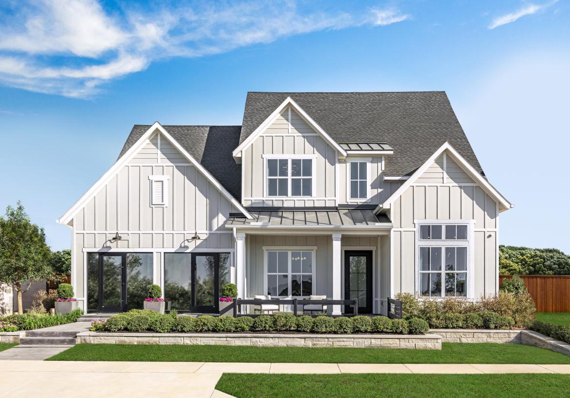 Neches Modern Farmhouse - Toll Brothers at Fields - Woodlands Collection: Frisco, Texas - Toll Brothers