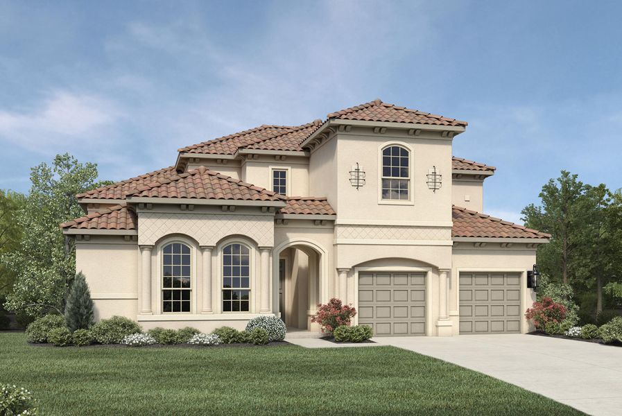 Longview Tuscan by Toll Brothers in Dallas TX