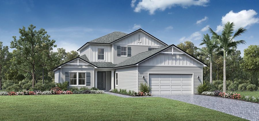 Dakota Farmhouse by Toll Brothers in Jacksonville-St. Augustine FL