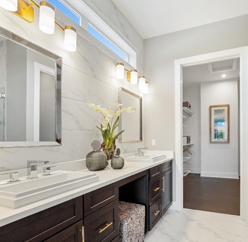 Lavish primary bath