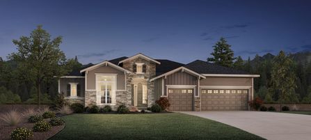 Montview Floor Plan - Toll Brothers