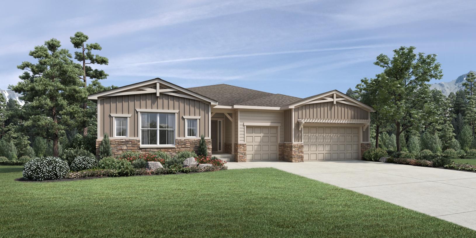 Chatfield Plan at Allison Ranch Estate Collection in Parker, CO by