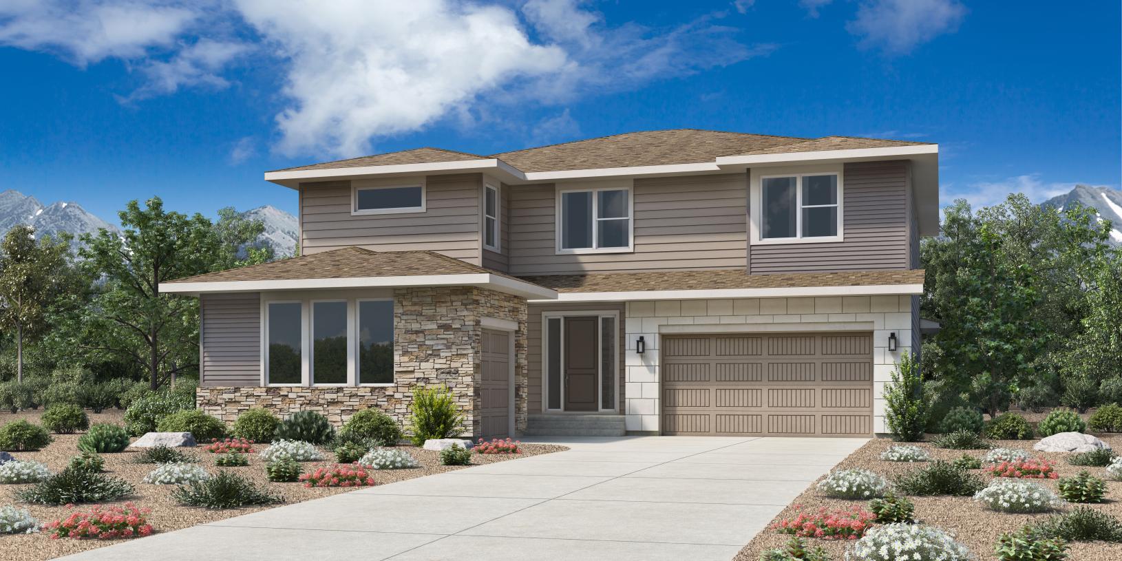 Haxtun-Montaine - Montaine - Overlook Collection: Castle Rock, Colorado - Toll Brothers