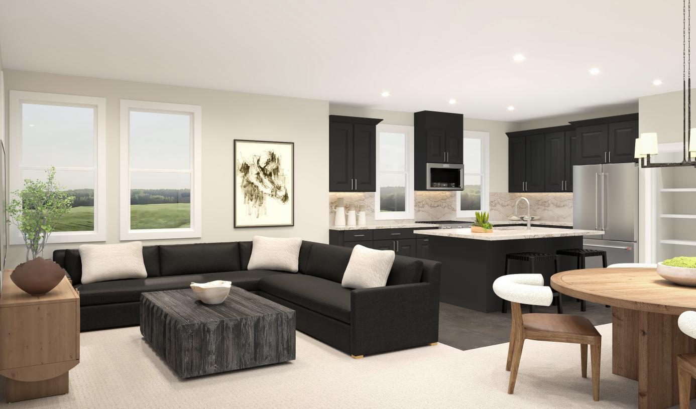 Open floor plan
