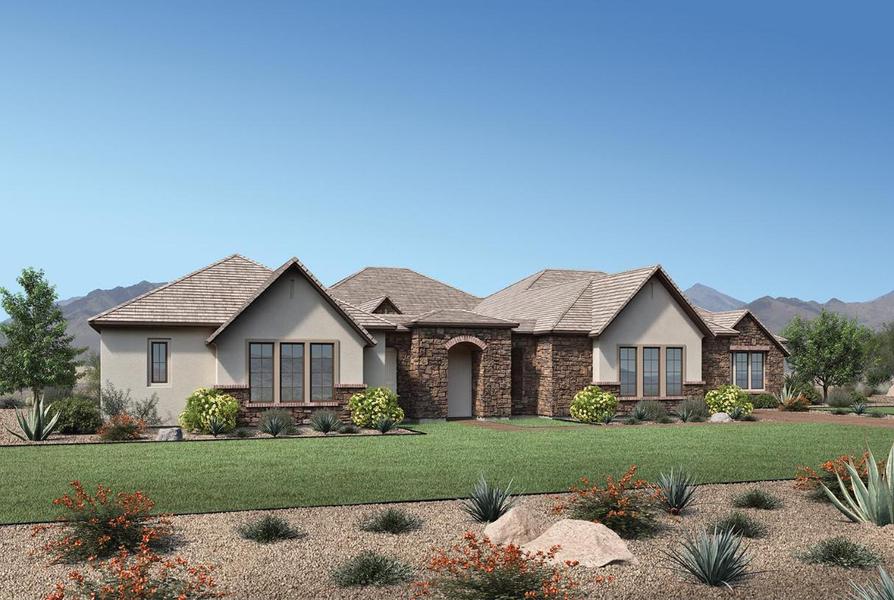 Paxton French Country by Toll Brothers in Phoenix-Mesa AZ
