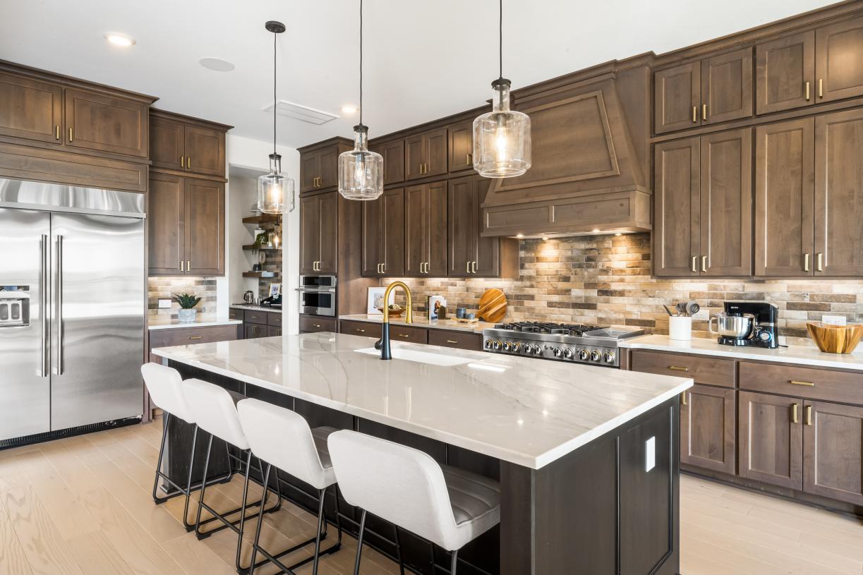 Chef-inspired kitchen designed for culinary pursuits and entertaining