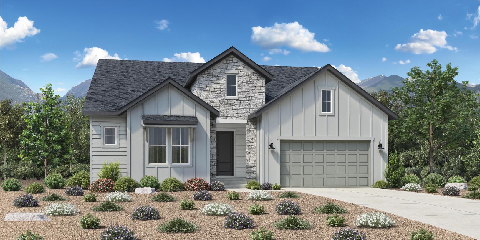Pearl-Montaine - Montaine - Overlook Collection: Castle Rock, Colorado - Toll Brothers