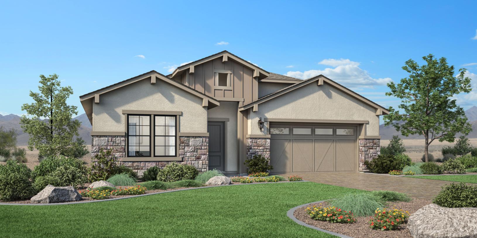 Aberdeen - Regency at Caramella Ranch - Claymont Collection: Reno, Nevada - Toll Brothers